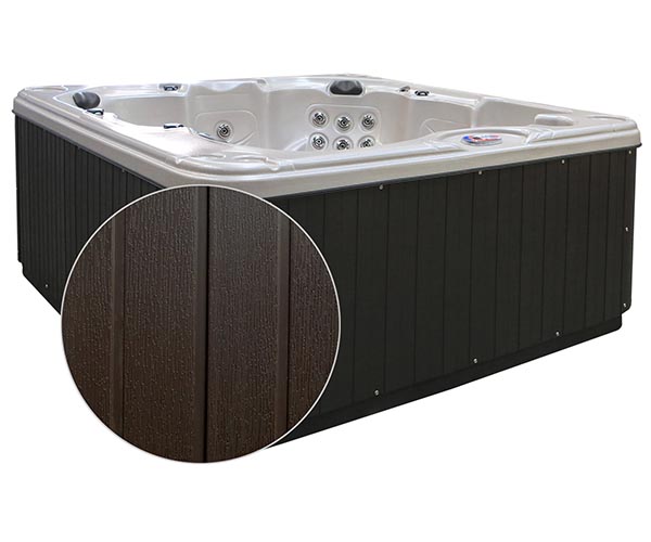 Hot Tubs, Spas, Portable Spas, for sale American Spas vertical cabinet spanels