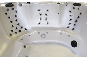 Hot Tubs, Spas, Portable Spas, for sale American Spas 01BenchSeating